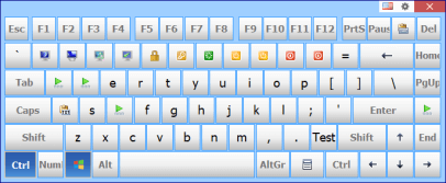 Clavier visuel