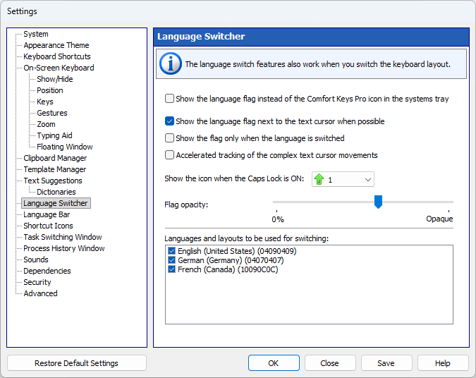 Language Switcher