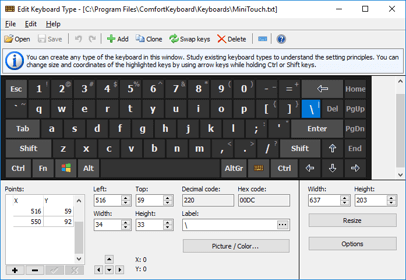 misil Mediar Roca Teclado en pantalla para Windows 10, Windows 11 | Comfort On-Screen  Keyboard Pro
